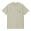 CARHARTT WIP Camiseta S/S Pocket Cotton Beryl Beige